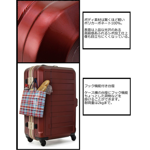 レア☆シジックスのスーツケース バッグハンドメイド