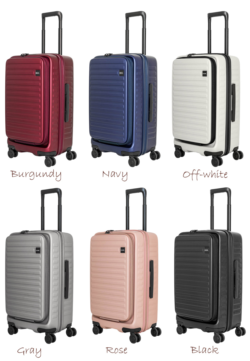 【送料無料】【3-4泊程度の旅に】ロジェール(LOJEL) CUBO-FIT SMALL フロントオープンキャリー 55L ジッパーキャリー  TSAロック スーツケース ハード 容量拡張 ( フロントオープン かわいい おしゃれ バッグ キャリー キャリーケース ケース キャリー ...